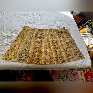 Authentic snakeskin wrap skirt. Circa 1960